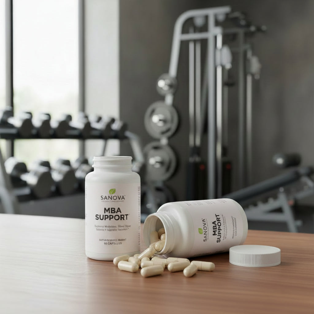 Sanova Vitality Digestive Wellness Complex supplement bottle