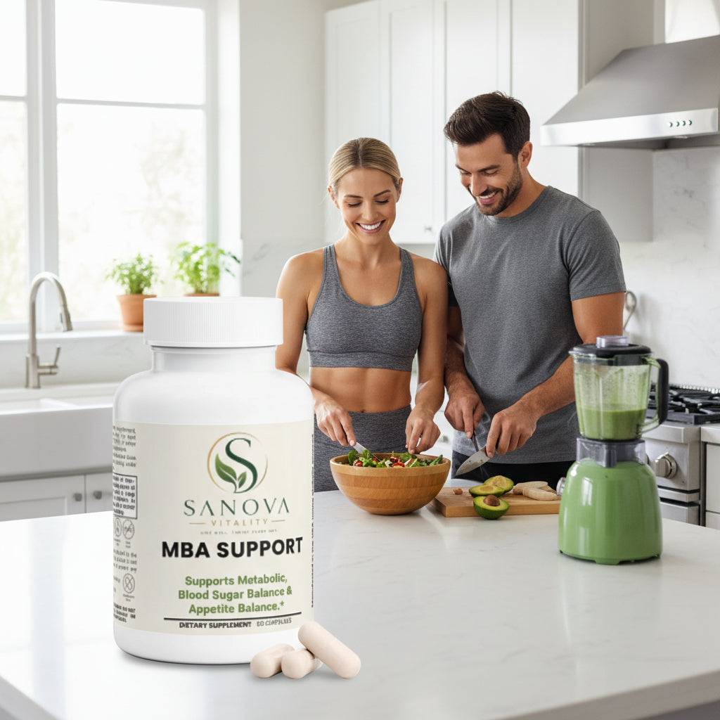 Sanova Vitality Digestive Wellness Complex supplement bottle