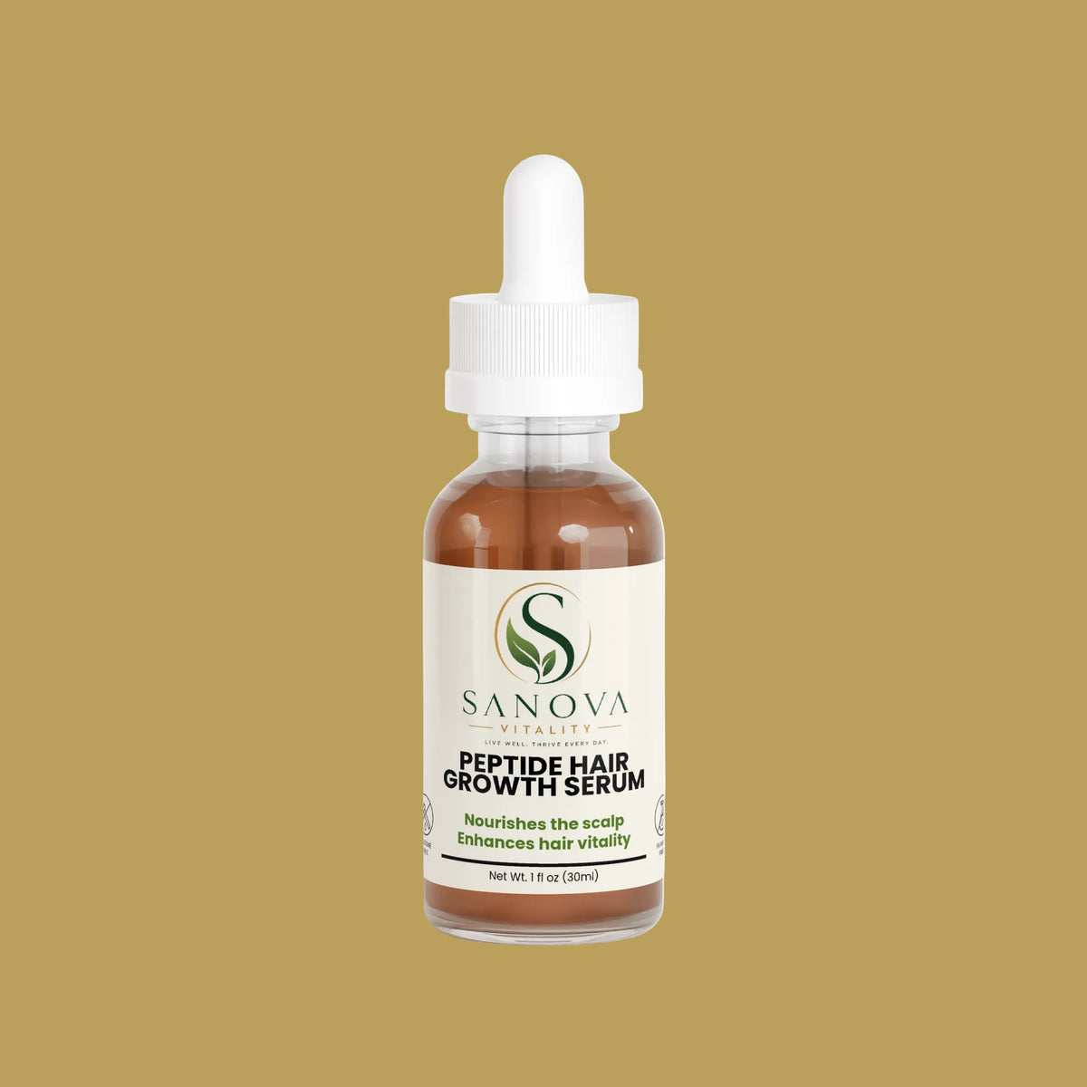 Sanova Vitality Peptide Hair Serum bottle