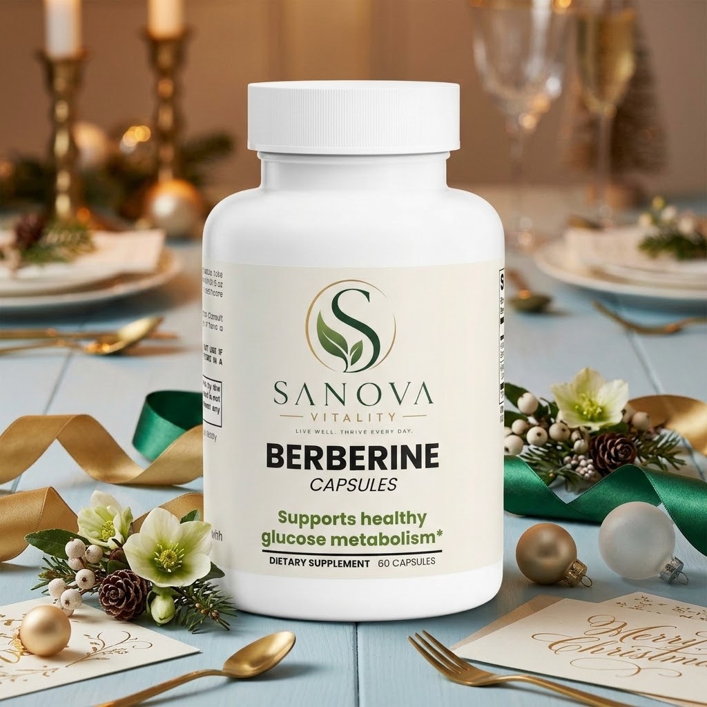 Sanova Vitality Berberine 60 Capsules