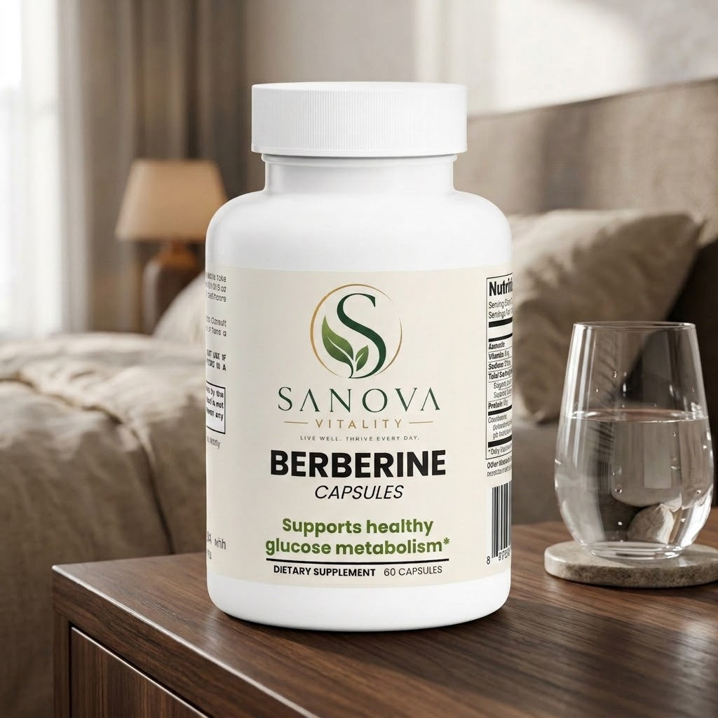 Sanova Vitality Berberine 60 Capsules