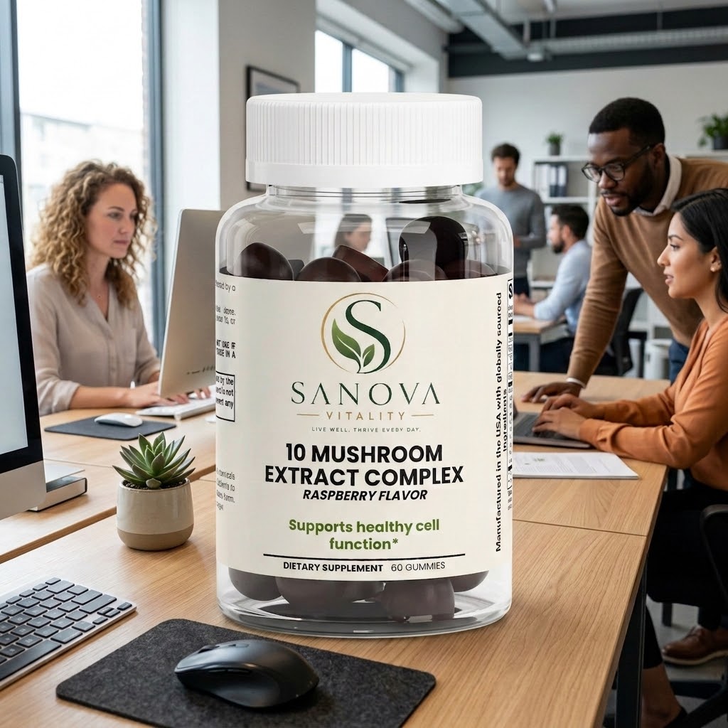 Sanova Vitality 10 Mushroom Extract Complex