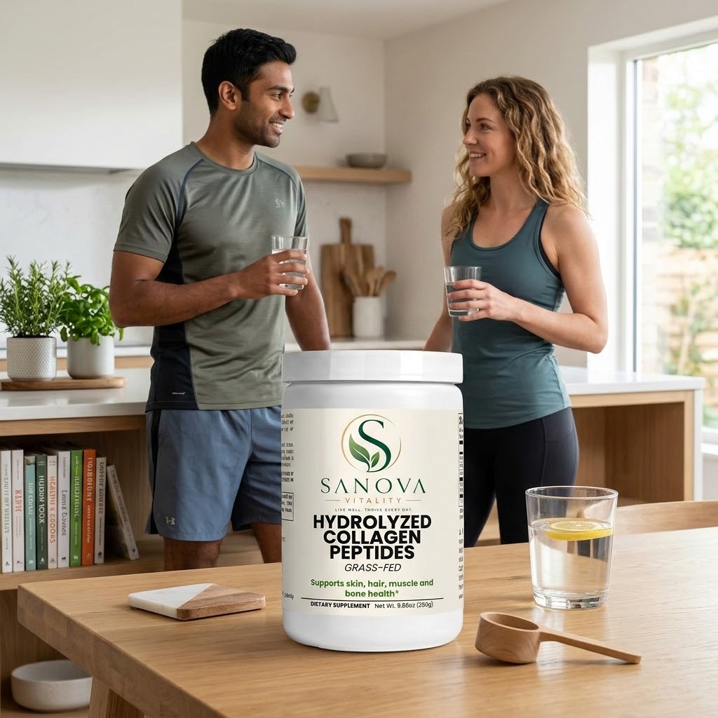 Sanova Vitality Hydrolyzed Collagen Peptides 280 g