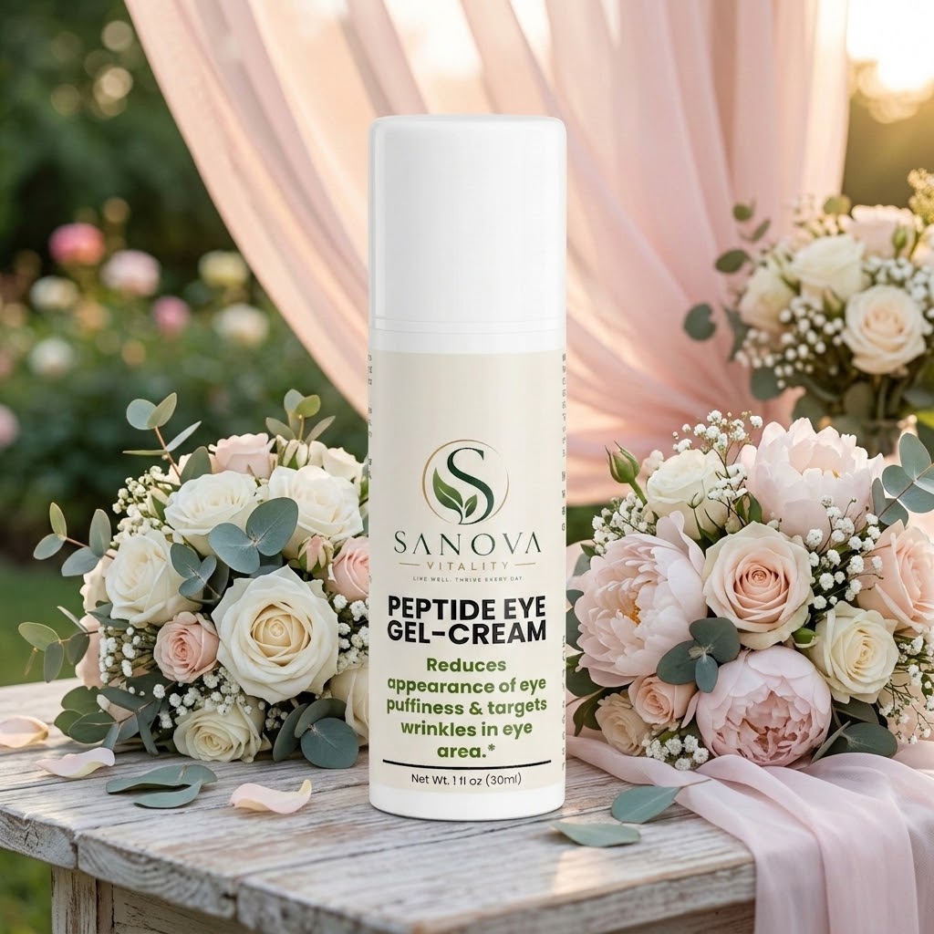 Sanova Vitality Peptide Eye Gel-Cream